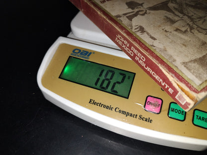 78- México Insurgente - John Reed - Editorial Ariel, 1970