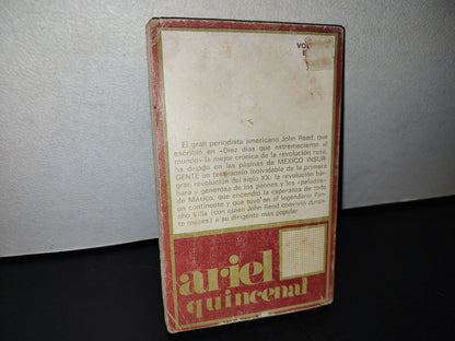 78- México Insurgente - John Reed - Editorial Ariel, 1970