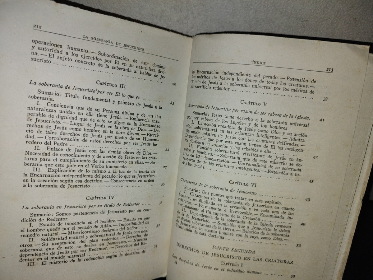 153- La Soberanía De Jesucristo. Rey De La Creación. Luis Colomer. Editorial Rafael Casulleras, Primera Edición 1941