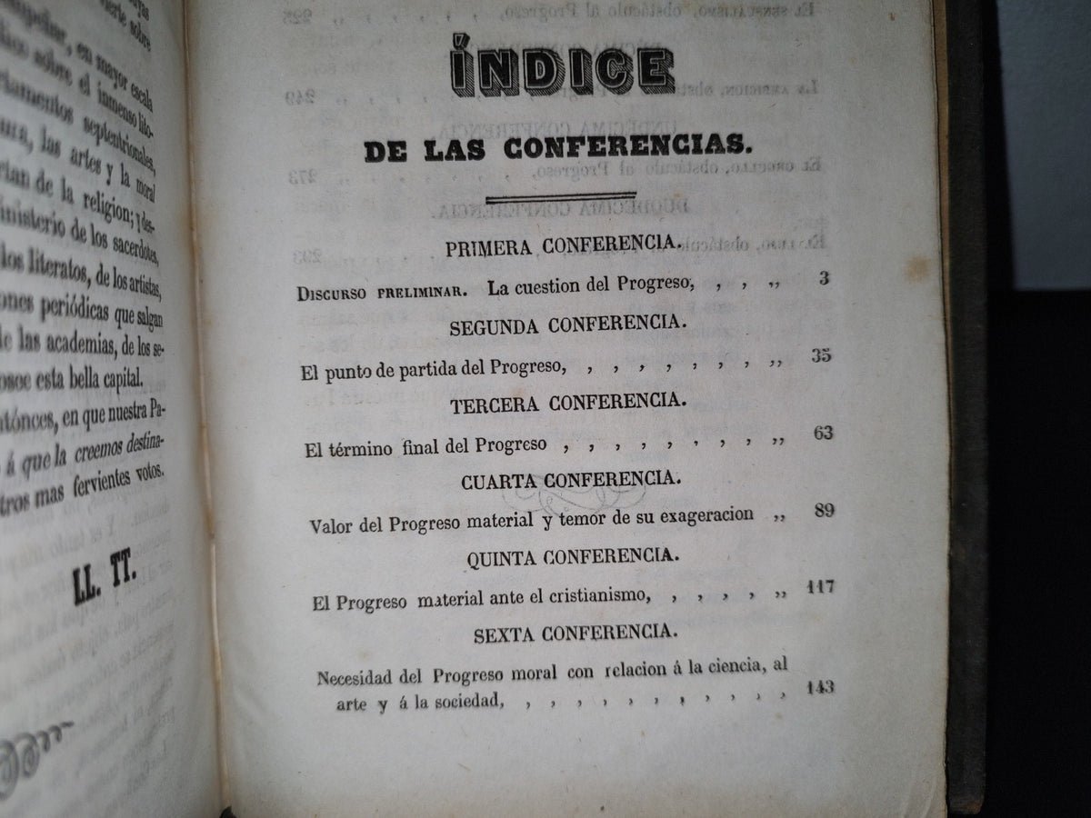 211- El Progreso Por El Cristianismo - P. Félix - Guadalajara, 1859