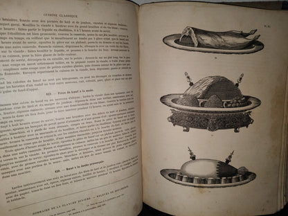 124- La Cuisine Classique - Urbain Dubois & Émile Bernard - Tome Premier - É Denti Éditeur - 1888