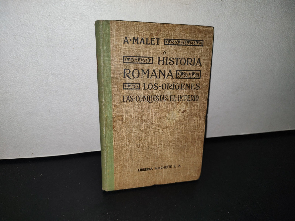 195- A. Malet - Historia Romana - 1943