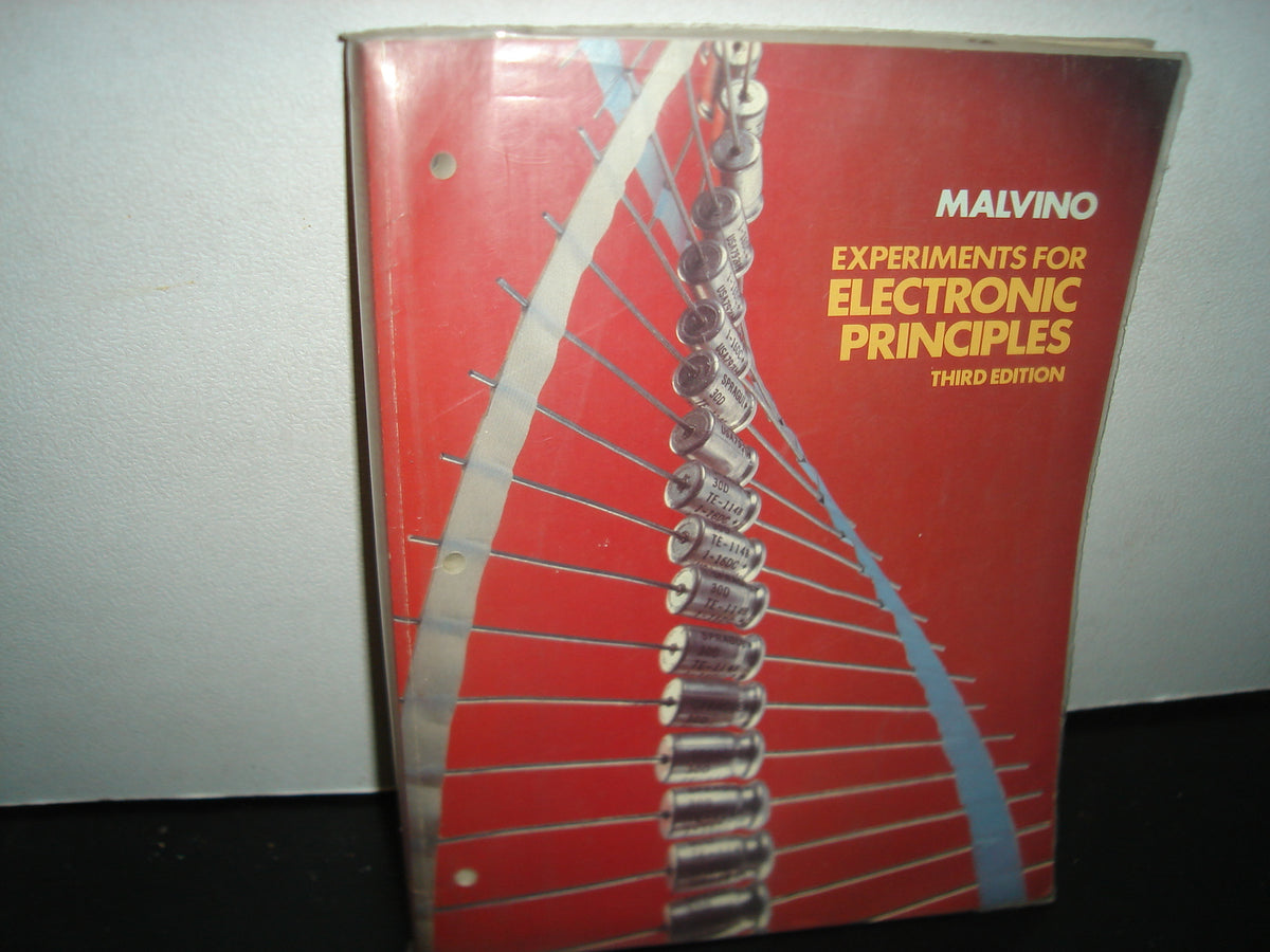 34- Principios De Electrónica, Experimentos / Experimentos For Electronic Principles - Malvino