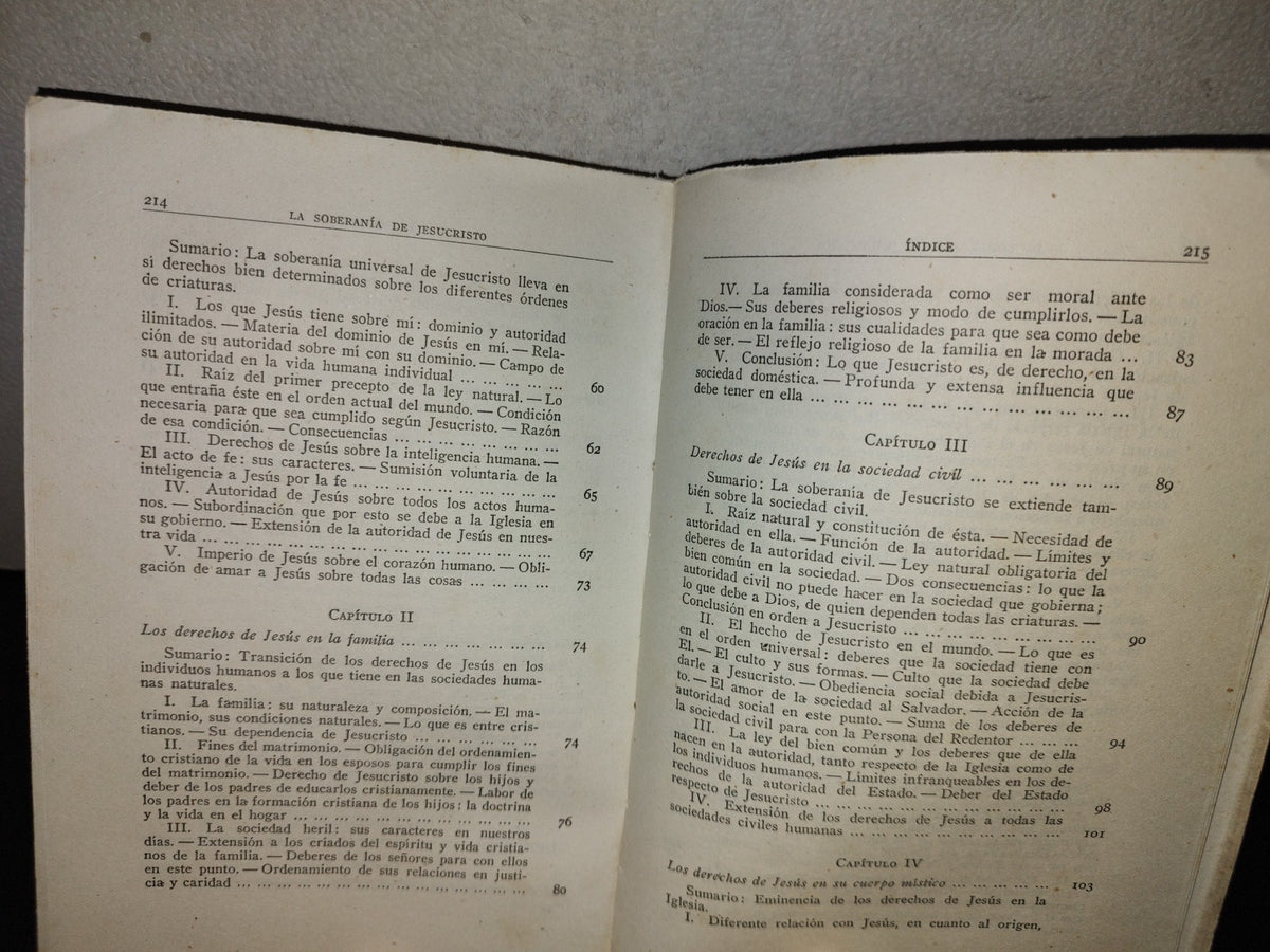 153- La Soberanía De Jesucristo. Rey De La Creación. Luis Colomer. Editorial Rafael Casulleras, Primera Edición 1941