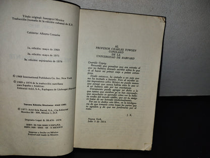78- México Insurgente - John Reed - Editorial Ariel, 1970