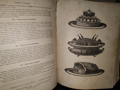 124- La Cuisine Classique - Urbain Dubois & Émile Bernard - Tome Premier - É Denti Éditeur - 1888