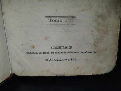 211- El Rey De Sierra Morena, Tomo I - Manuel Fernández Y Gonzáez - 1874