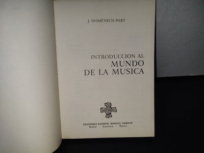 83- Introducción Al Mundo De La Música - J. Doménech Part - 1983