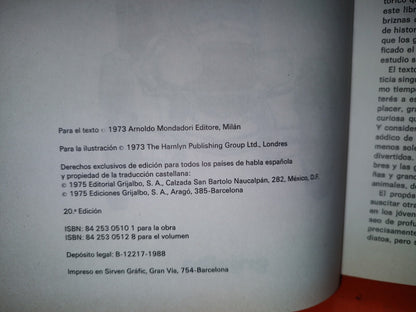 99- Biblioteca Básica Juvenil. El Libro Del Cuándo, Porqué, Dónde, Cómo - Ediciones Grijalbo, 1973