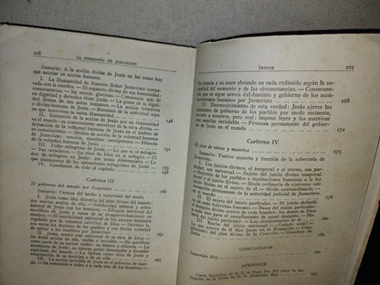 153- La Soberanía De Jesucristo. Rey De La Creación. Luis Colomer. Editorial Rafael Casulleras, Primera Edición 1941