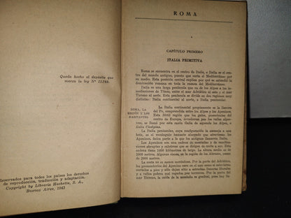 195- A. Malet - Historia Romana - 1943