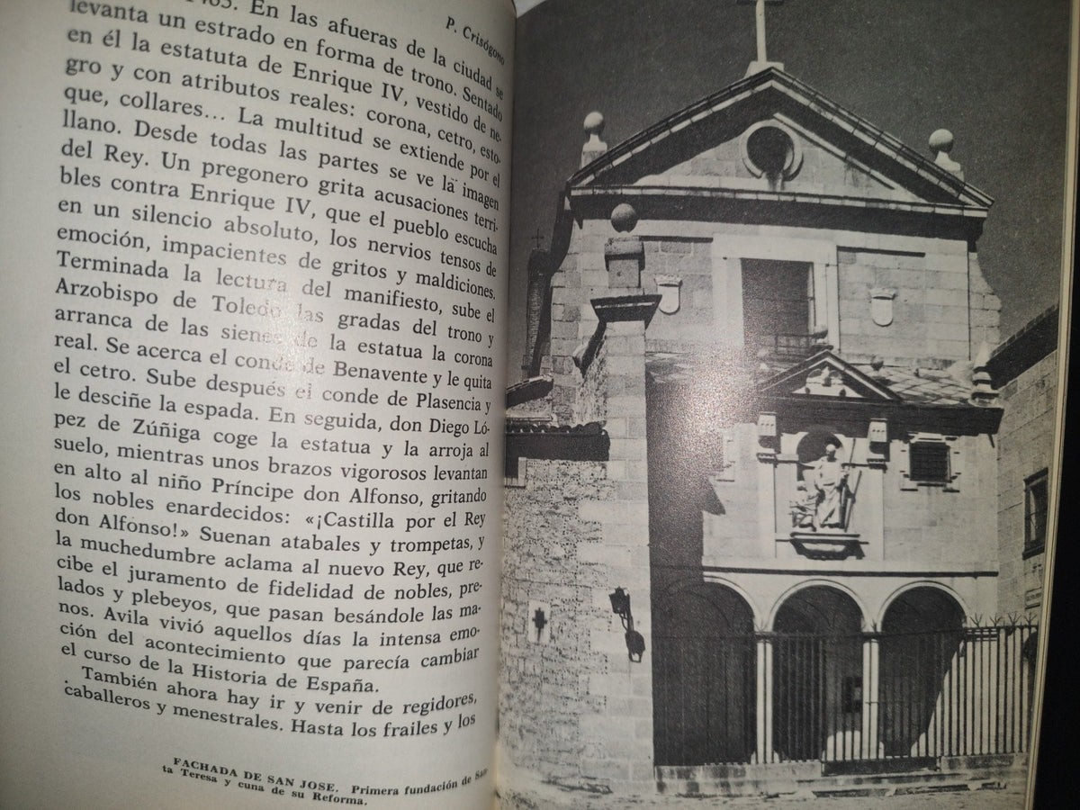 114- Vida De Santa Teresa - P. Crisógono - Editorial De Espiritualidad - 1971