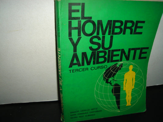 24- El Hombre Y Su Ambiente - Tercer Curso - Ignacio Cedillo Ortiz - Editorial Herrero