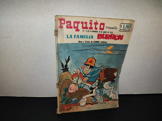 209- Paquito Presenta A La Familia Burrón - Ep. 17, 291-N, Domingo 198 De Abril De 1976