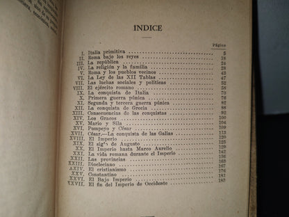 195- A. Malet - Historia Romana - 1943