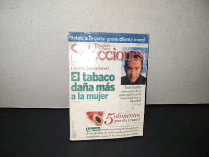 215- Reader'S Digest Selecciones. El Tabaco Daña Más A La Mujer. Tom Hanks - Septiembre 2001