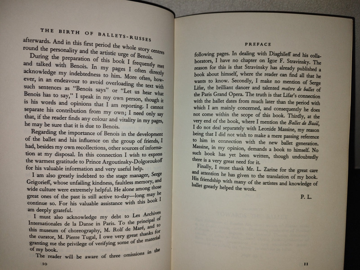 143- The Birth Of Ballets-Russes - Prince Peter Lieven - Dover Publications - First Published 1973