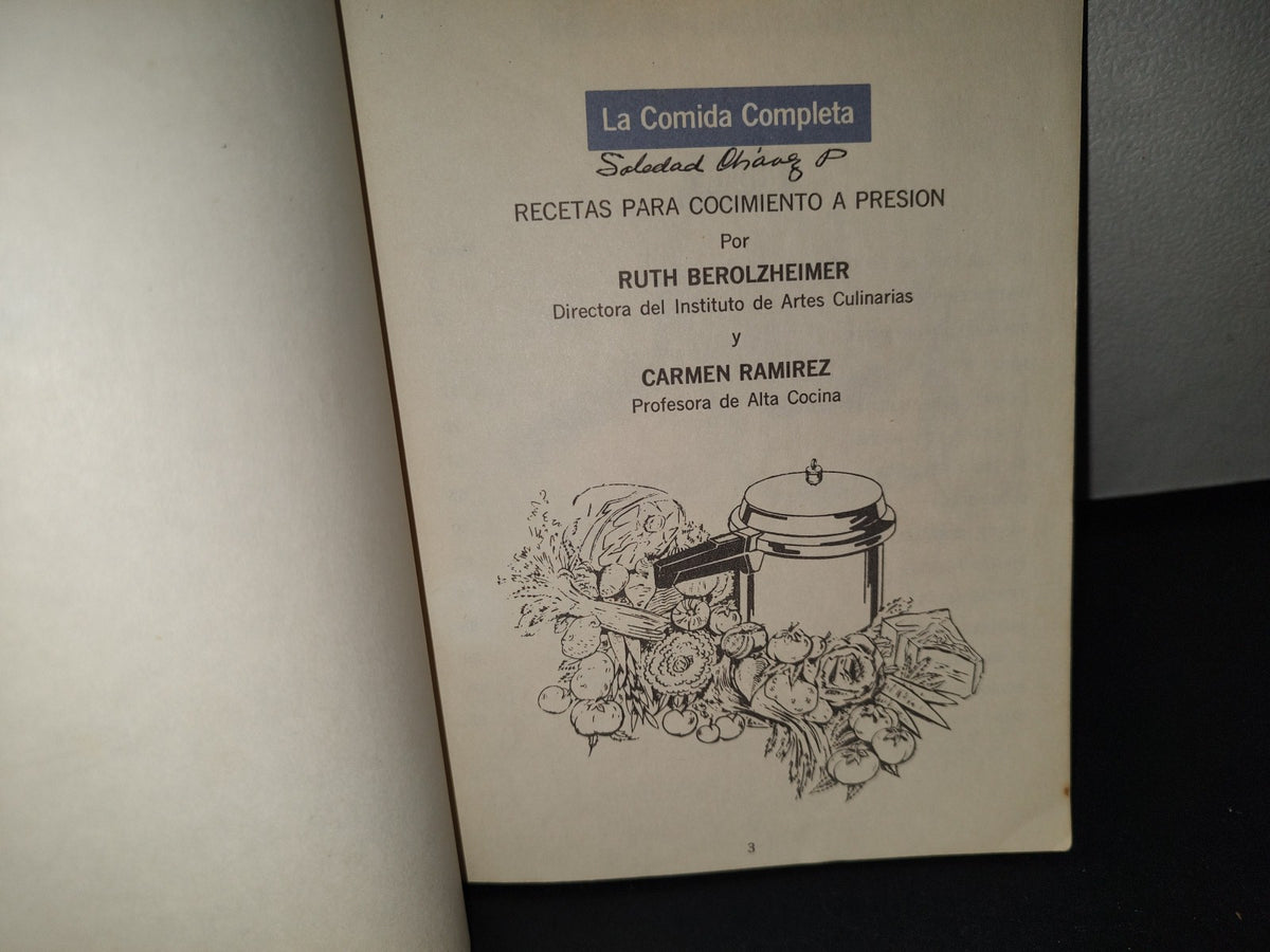 172- La Comida Completa. Recetario E Instrucciones. Para La Olla Express Ecko - 80'S