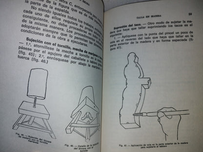 101- Técnica De La Talla En Madera - Andrés Seara López - 1971