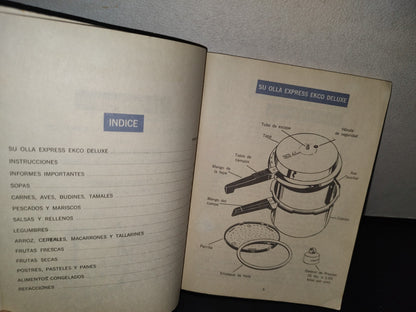 172- La Comida Completa. Recetario E Instrucciones. Para La Olla Express Ecko - 80'S