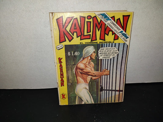 209- Kaliman. El Hombre Increíble - No. 470, Nov. 30 De 1974