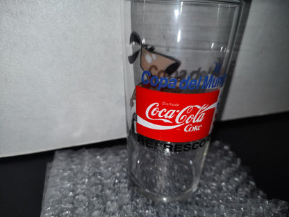 A2- Vaso De Cristal De Colección Coca-Cola Copa Del Mundo Usa 94