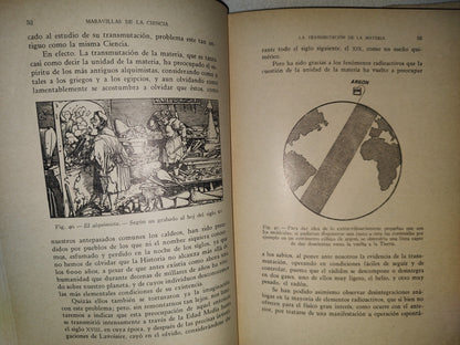 98- Maravillas De La Ciencia - Manuel Vidal Españó - Biblioteca De La Juventud - 1937