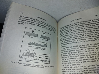101- Técnica De La Talla En Madera - Andrés Seara López - 1971