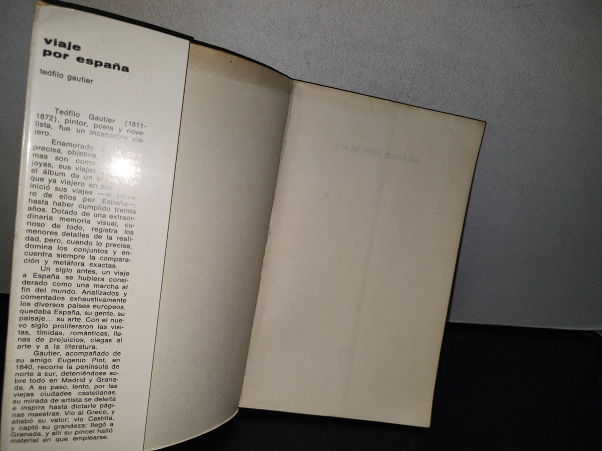 89- Viaje Por España - Teófilo Gautier - 1971 - Editorial Mateu