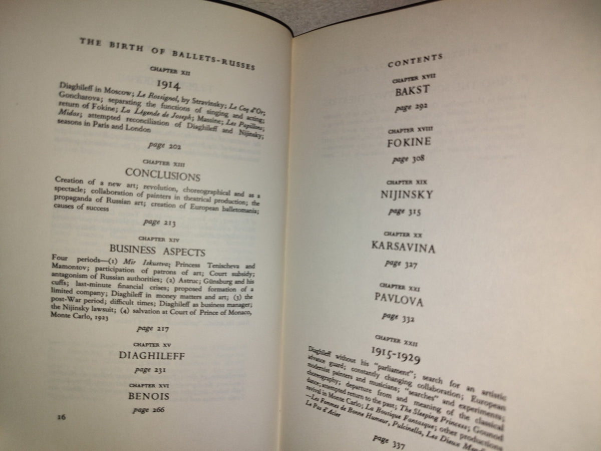143- The Birth Of Ballets-Russes - Prince Peter Lieven - Dover Publications - First Published 1973
