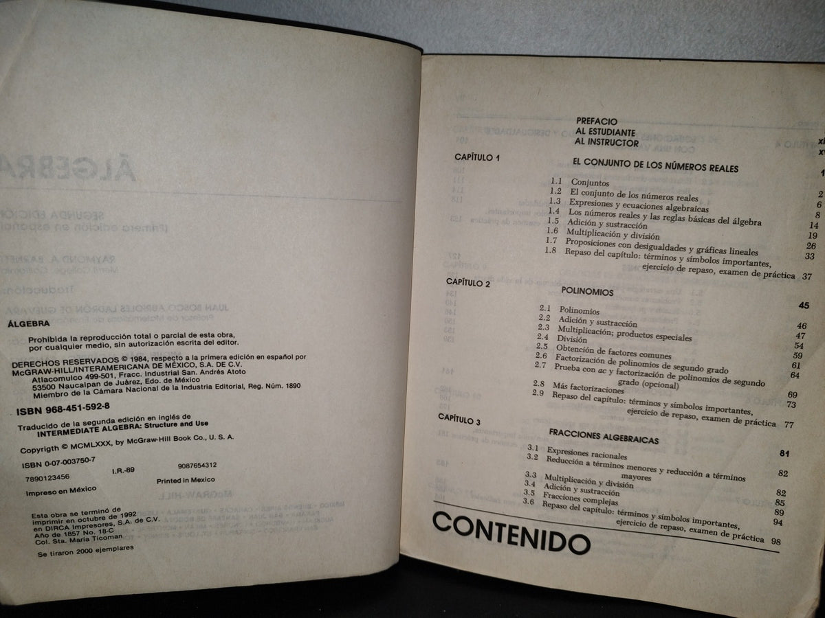 54- Álgebra - Barnett - Mcgraw-Hill - 1992