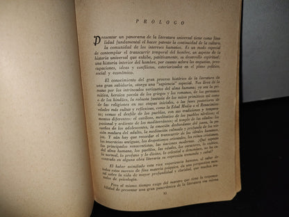 192- La Literatura Universal A Través De Autores Selectos - Editorial Porrúa 1969