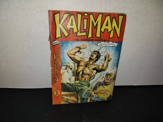 209- Kaliman. El Hombre Increíble - No. 456, Agosto 24 De 1974
