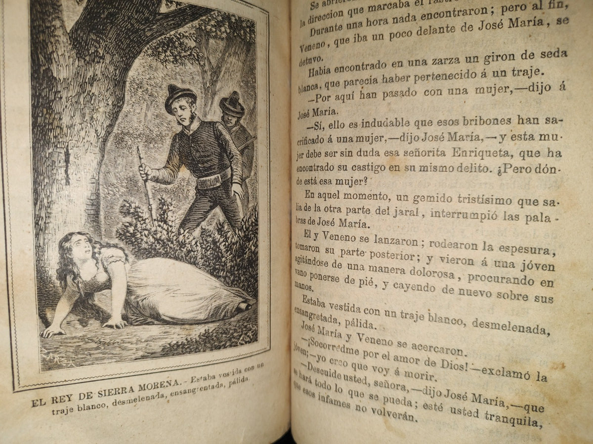 211- El Rey De Sierra Morena, Tomo I - Manuel Fernández Y Gonzáez - 1874