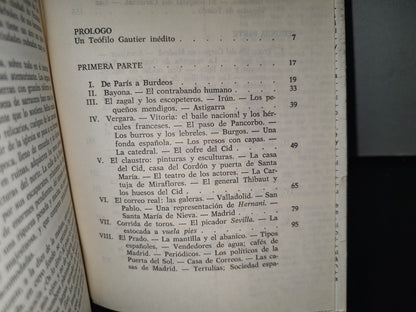 89- Viaje Por España - Teófilo Gautier - 1971 - Editorial Mateu