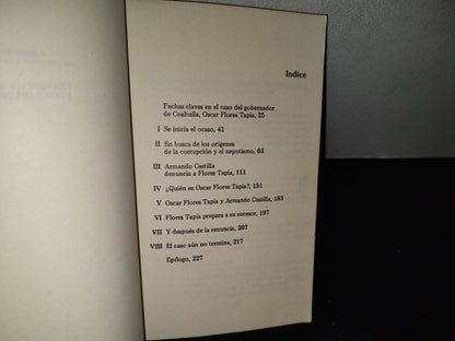 77- El Caso Flores Tapia - Armando Castilla, Mario Aguirre - Primera Edición 1982