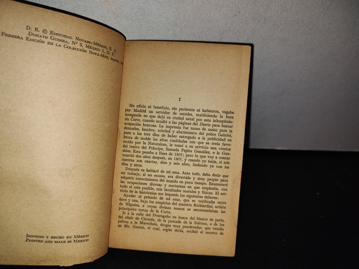 78- La Corte De Carlos Iv - B. Pérez Galdós - Editorial Novaro - 1960