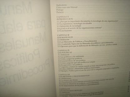 34- Manual Para Elaborar Manuales De Políticas Y Procedimientos - Martin G. Álvarez Torres