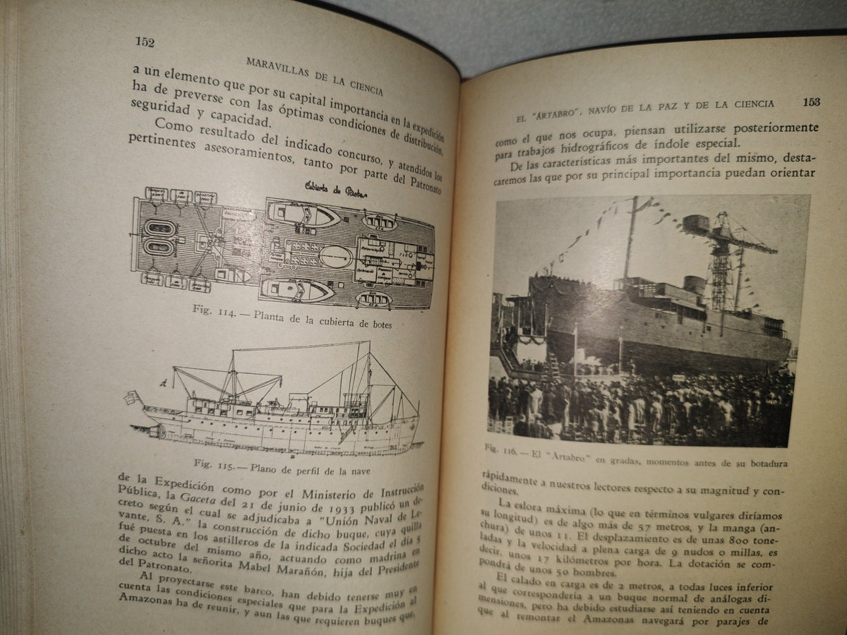 98- Maravillas De La Ciencia - Manuel Vidal Españó - Biblioteca De La Juventud - 1937