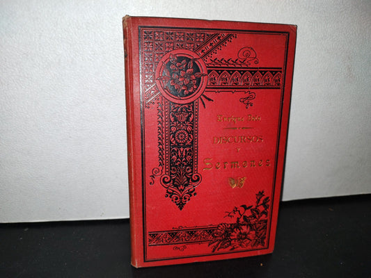 60- Conferencias. Discursos Y Sermones - Enrique Bolo - México. Herrero, Hermanos, Libreros, Editores - 1895