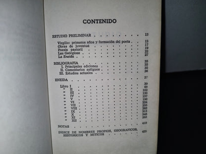 169- Eneida. Virgilio - Editorial Bruguera. Edición Especial: Septiembre, 1972