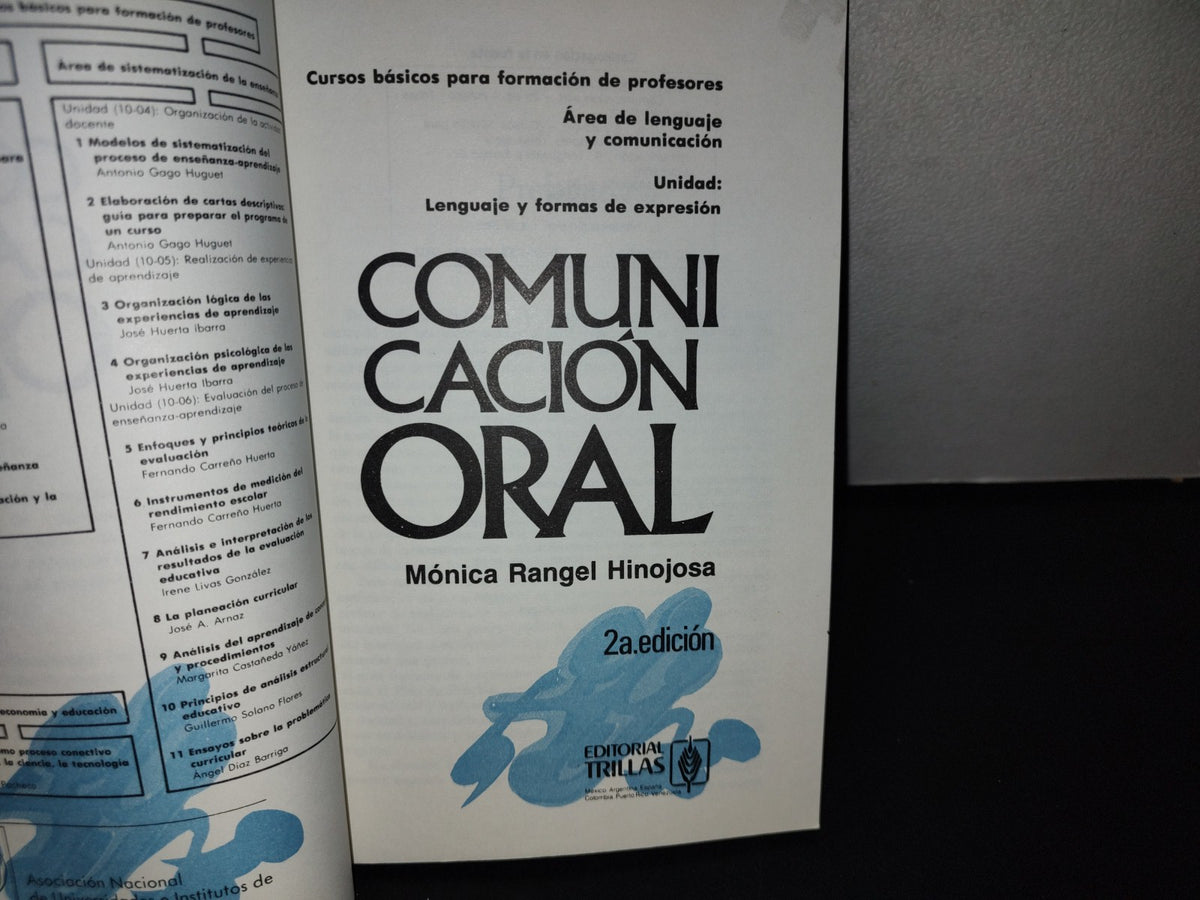 151- Comunicación Oral - Mónica Rangel Hinojosa - Trillas 1990
