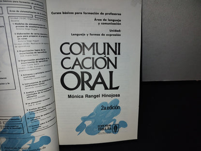 151- Comunicación Oral - Mónica Rangel Hinojosa - Trillas 1990