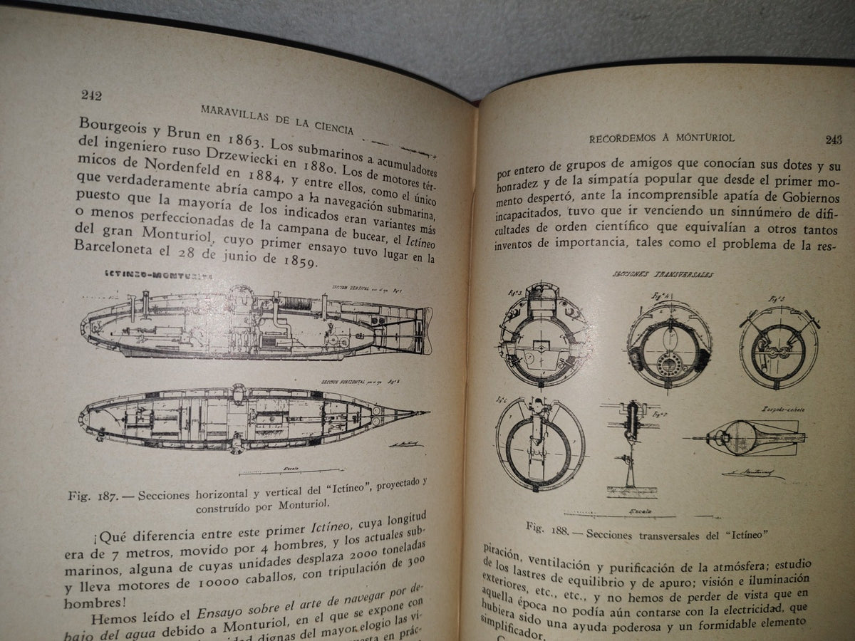 98- Maravillas De La Ciencia - Manuel Vidal Españó - Biblioteca De La Juventud - 1937
