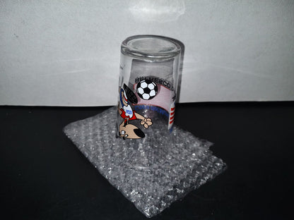 A2- Vaso De Cristal De Colección Coca-Cola Copa Del Mundo Usa 94