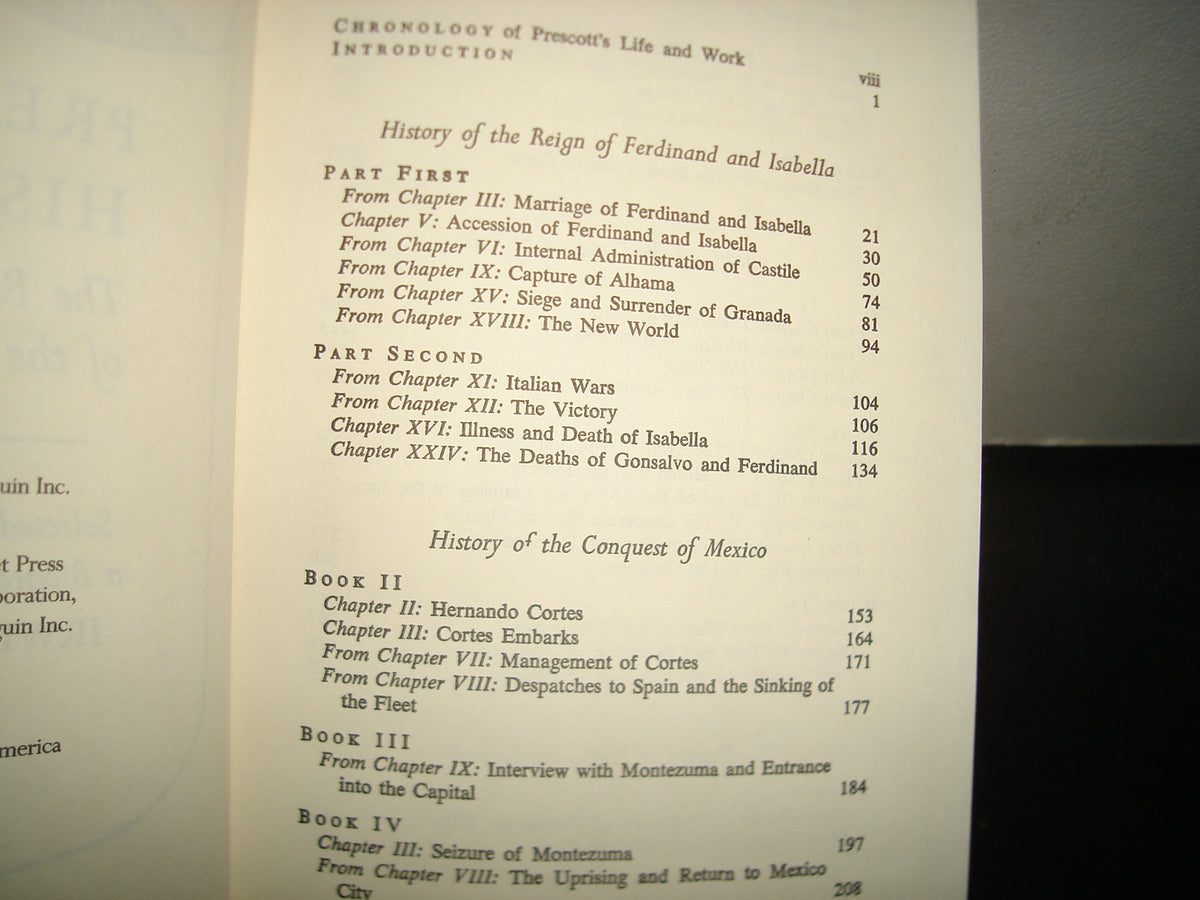 163- Auge Y Declive Del Imperio Español/Prescott'S Stories: Rise And Decline Of The Spanish Empire - Dorset Press, 1990