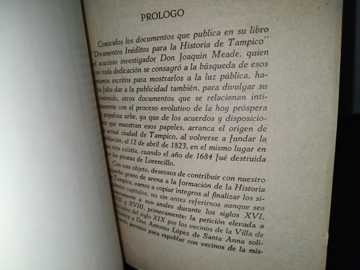 83- Repoblación De Tampico - Luis Velasco Y Mendoza - México 1942