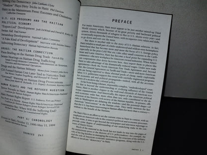 153- The Haiti Files. Decoding The Crisis - James Ridgeway. Essential Books. Washington, D.C. 1994