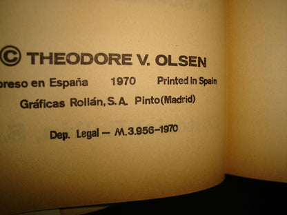 7- La Noche De Los Gigantes - Theodore V. Olsen - 1970
