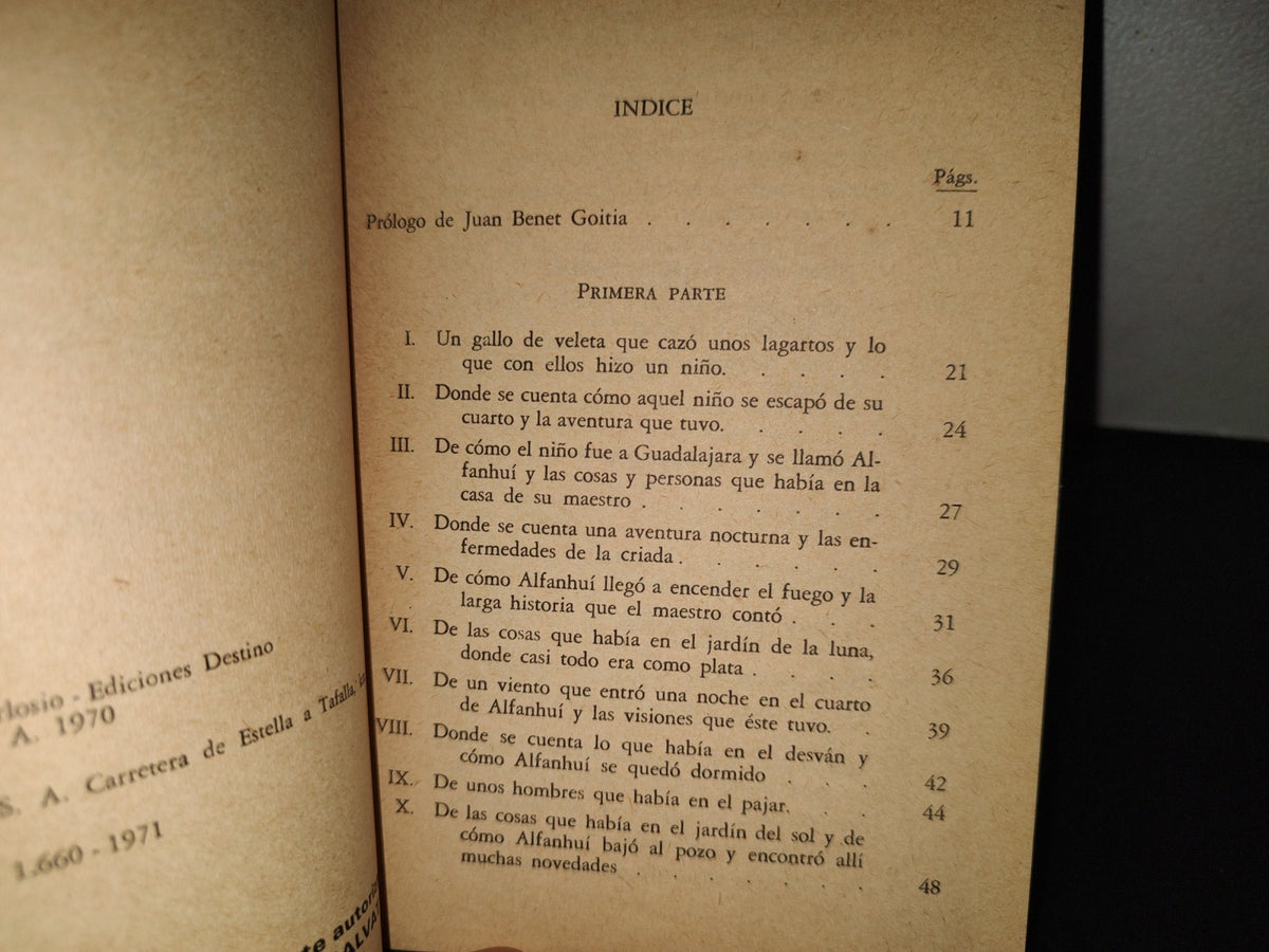202- Alfanhui - Rafael Sánchez Ferlosio - Biblioteca Básica Salvat 60 - 1971